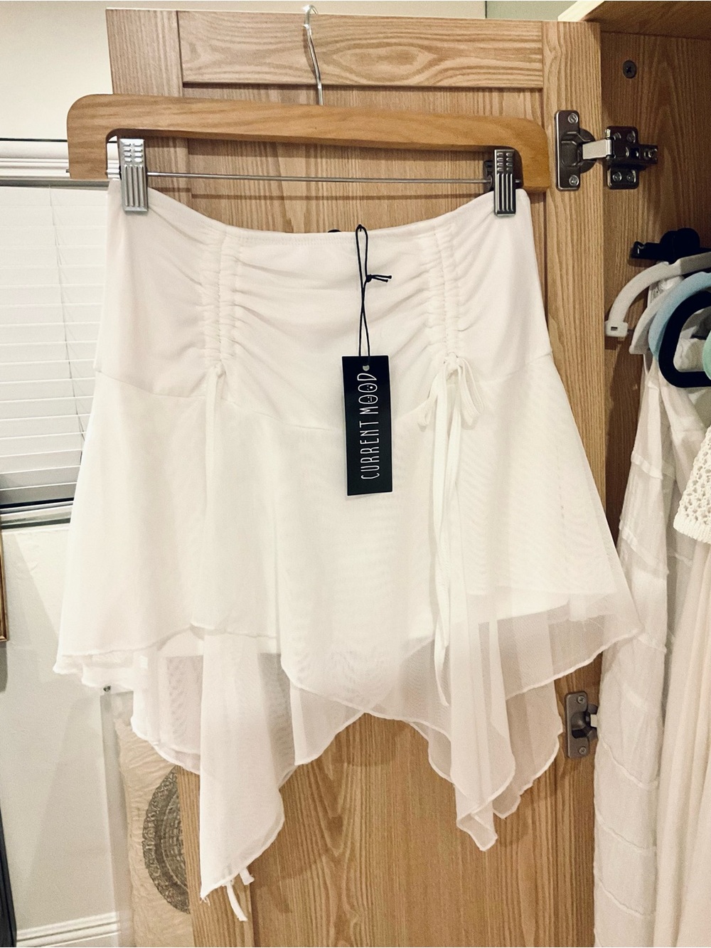 CURRENT MOOD White Boho Skirt